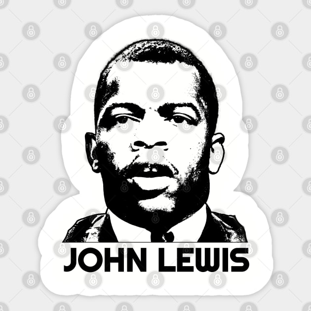 John Lewis, Black History Sticker by UrbanLifeApparel